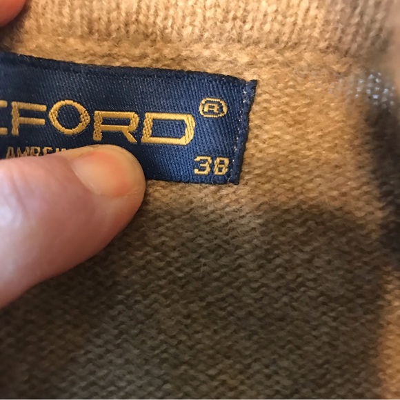 Oxford Lambswool Long Cardigan - Picture 5 of 10